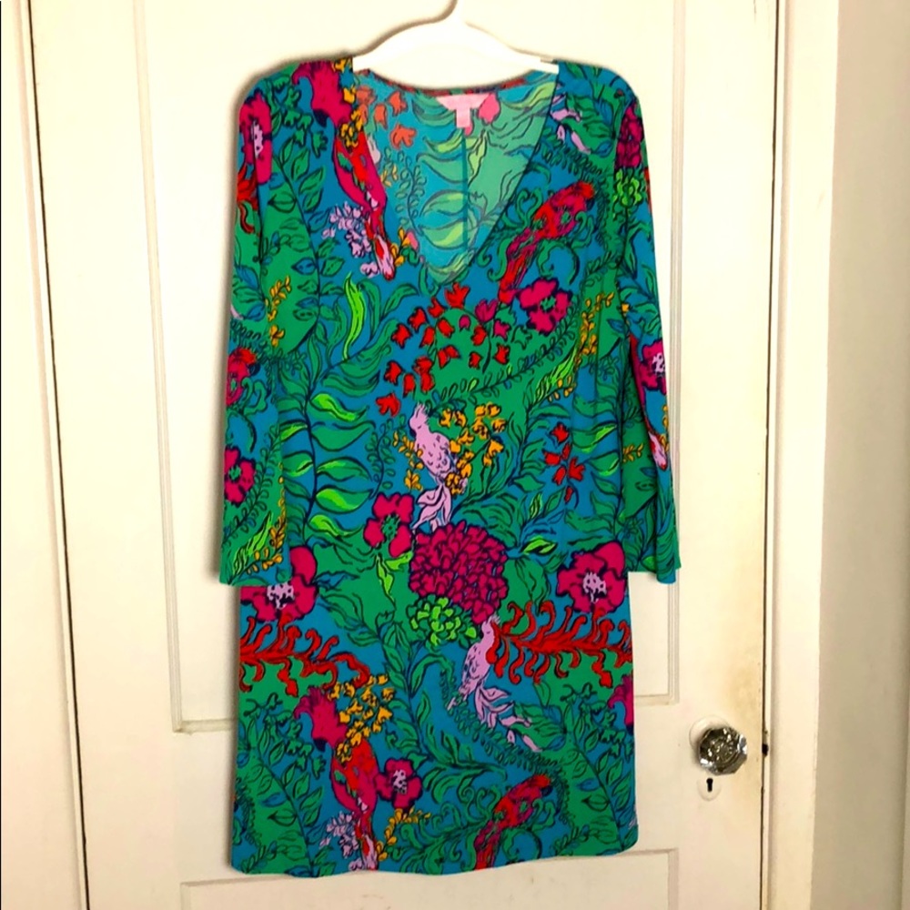 Lilly Pulitzer vneck dress size L